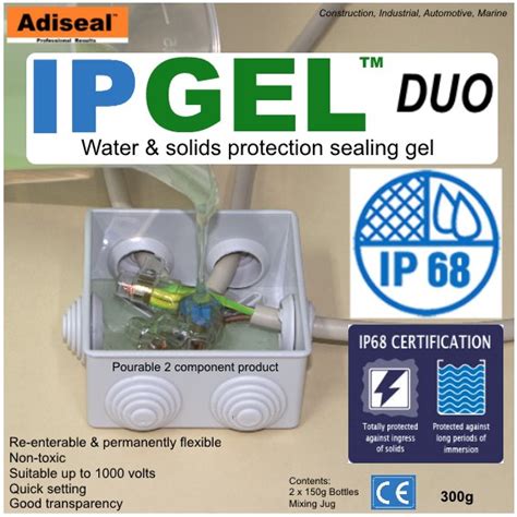 electrical junction box gel|electrical sealing gel.